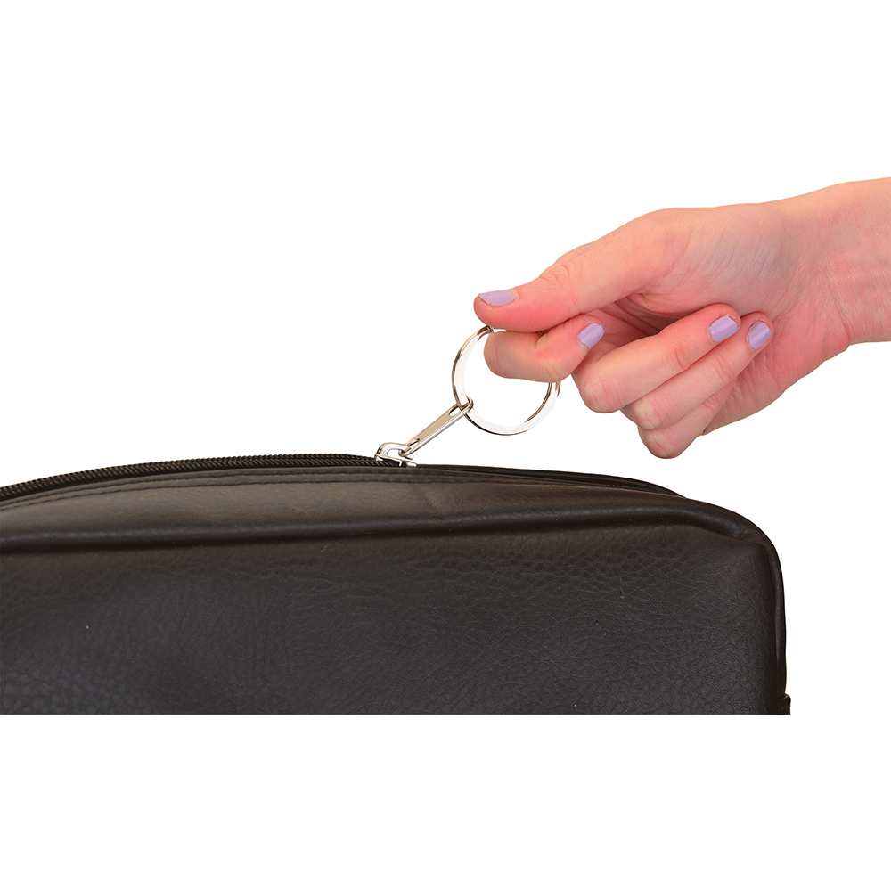 Universal Walker Bag - Classic Black with Key Ring